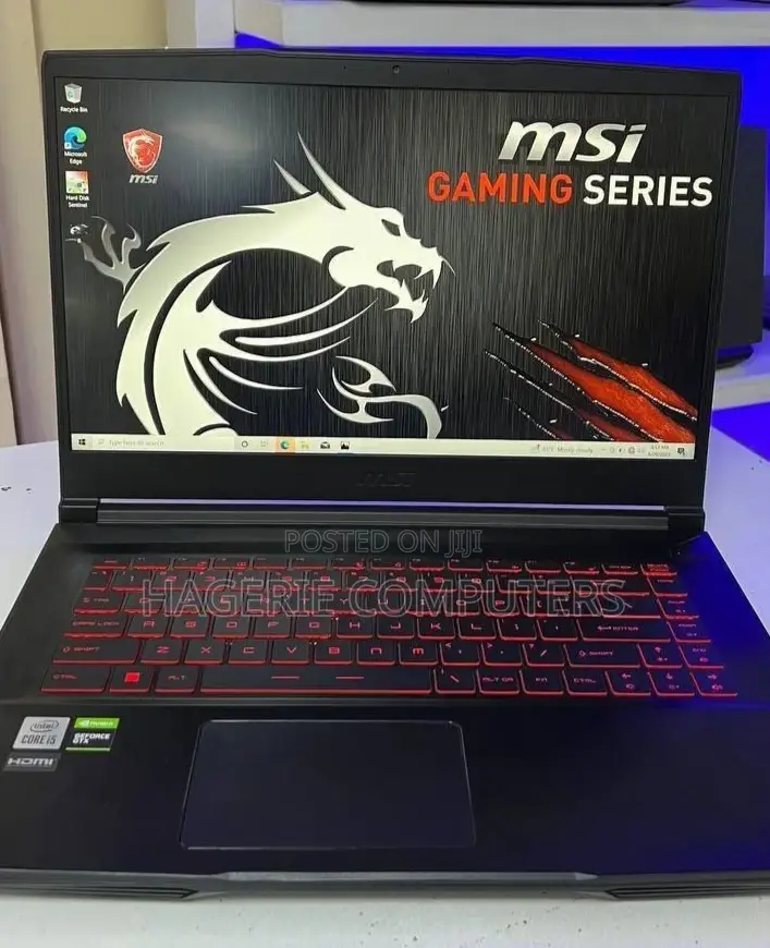 New Laptop MSI GF63 8GB Intel Core I5 SSD 512GB