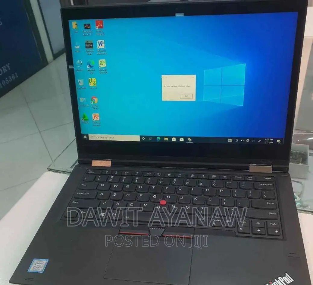 New Laptop Lenovo ThinkPad Yoga 370 16GB Intel Core I5 SSD 512GB