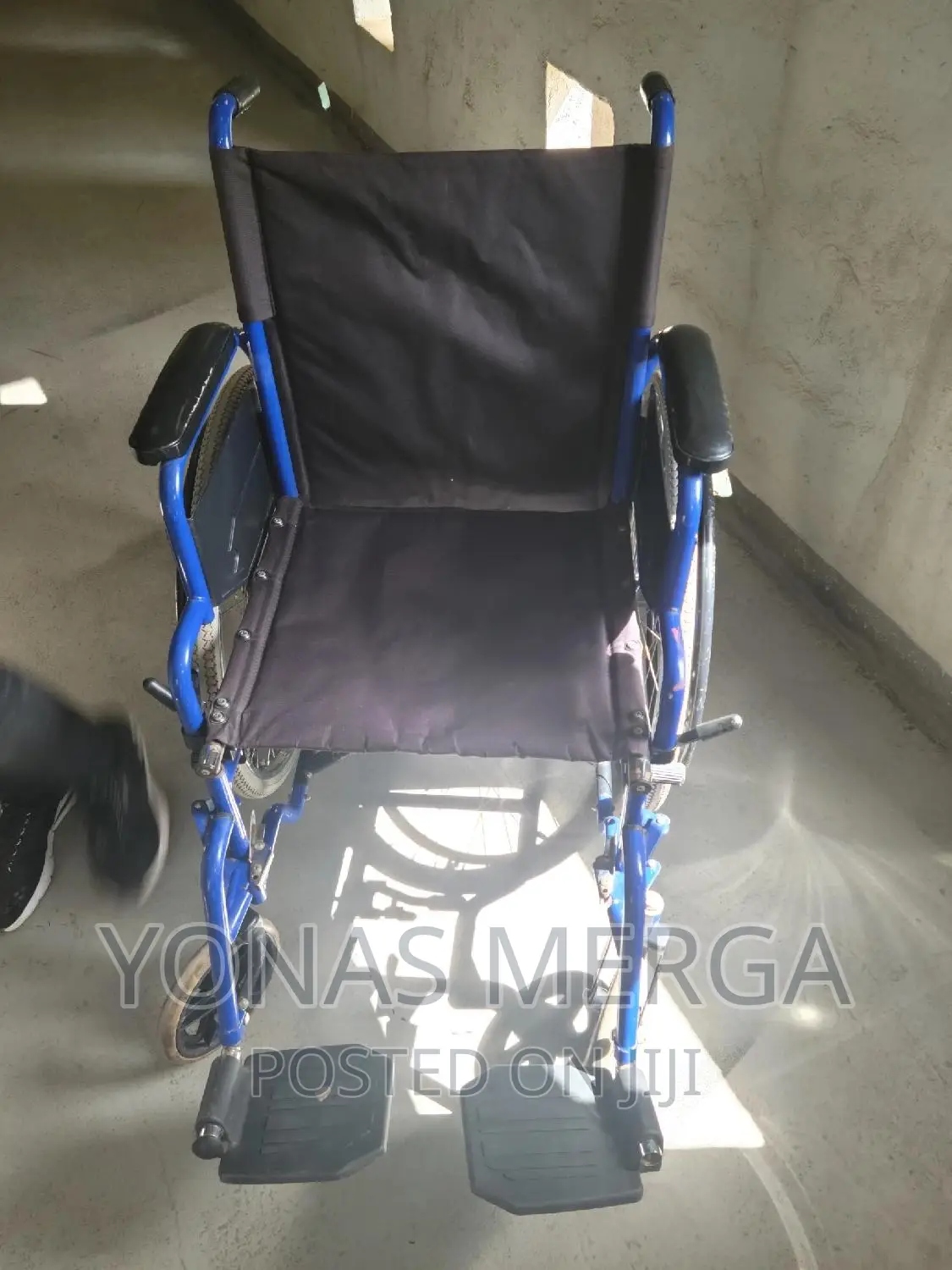 Used Wellness Lightweight Foldable Self Propelled Wheelchair