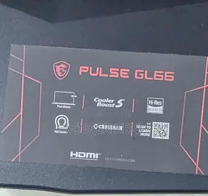 New Laptop MSI Pulse GL66 16GB Intel Core i7 SSD 512GB