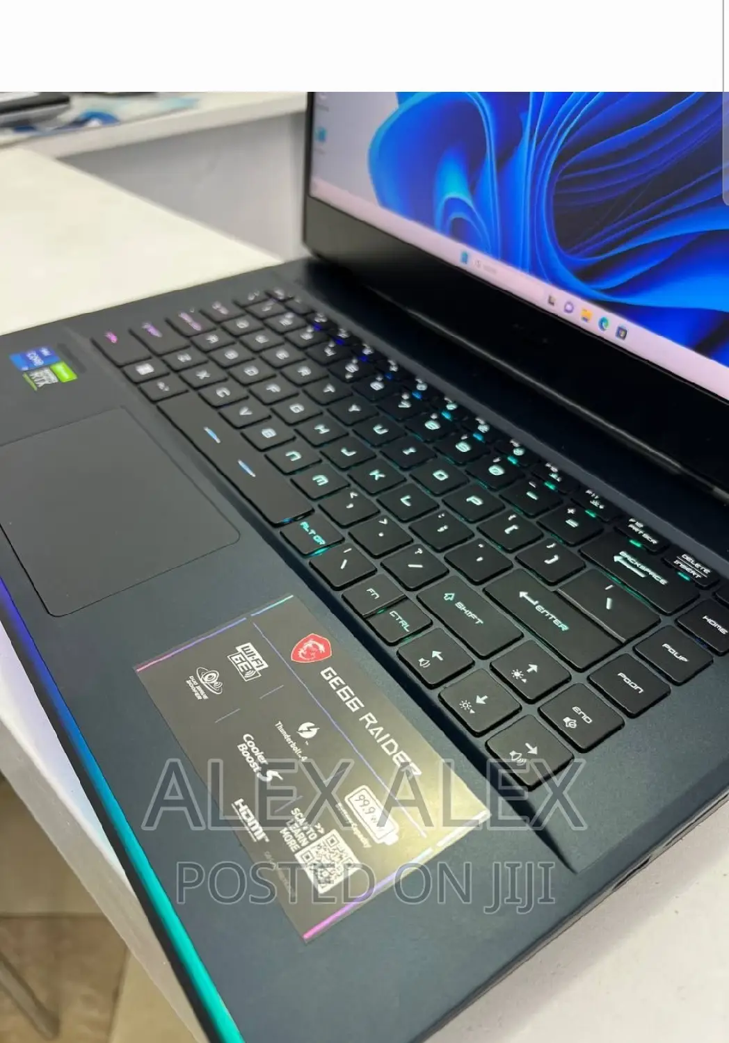 New Laptop MSI GF63 16GB Intel Core I7 SSD 1T