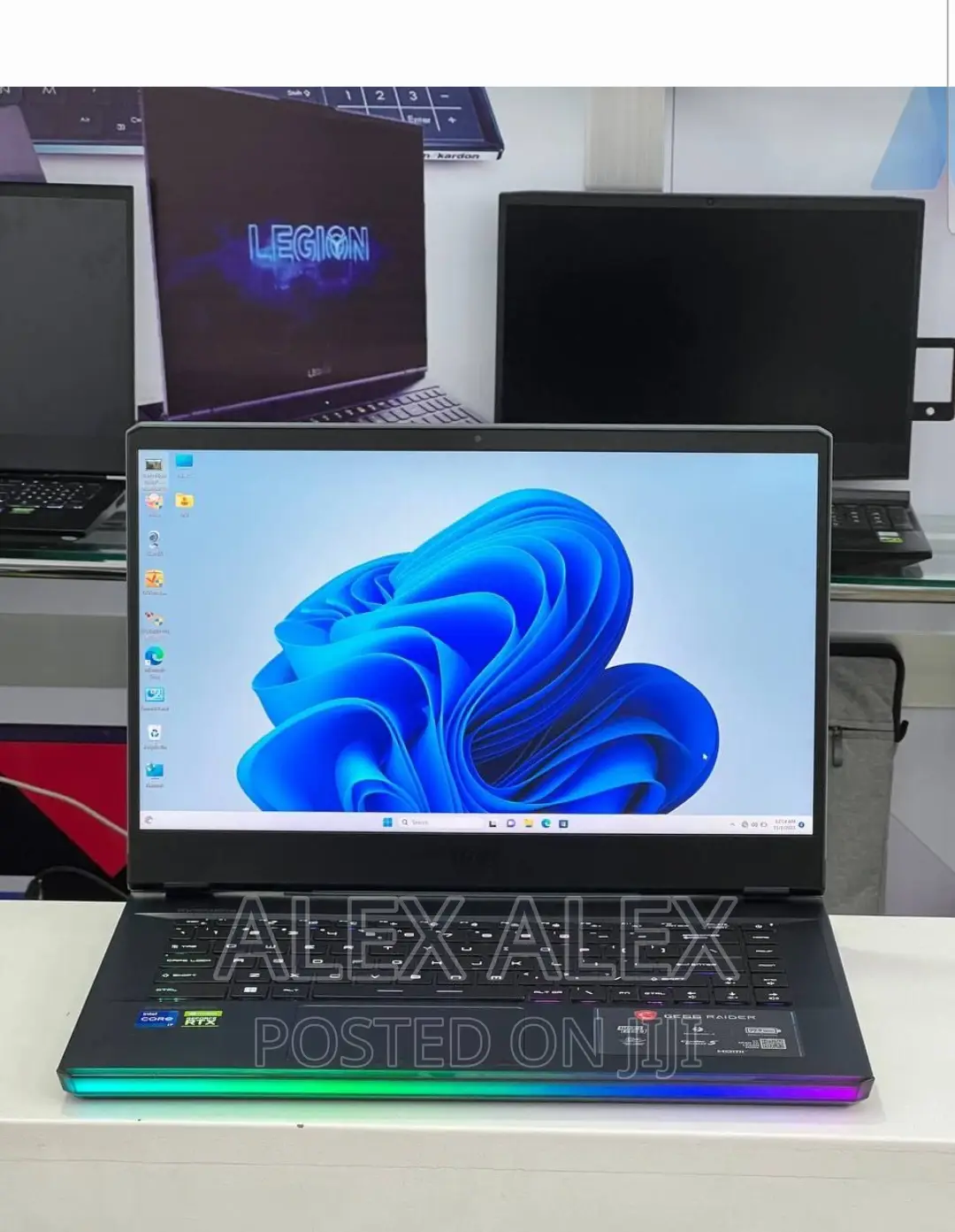 New Laptop MSI GF63 16GB Intel Core I7 SSD 1T