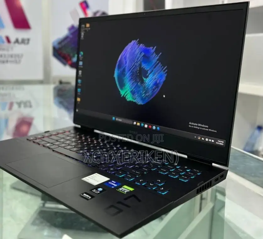 New Laptop HP Omen 17 16GB Intel Core I7 SSD 1T