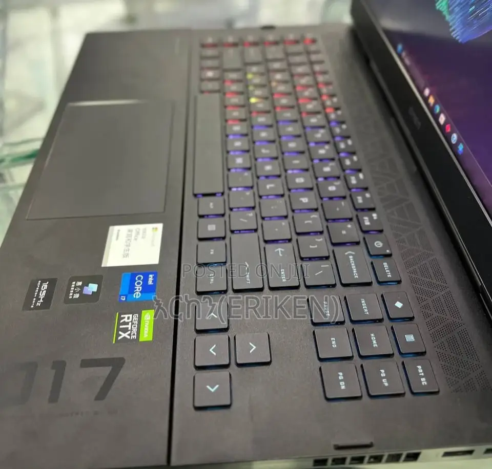 New Laptop HP Omen 17 16GB Intel Core I7 SSD 1T