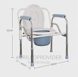 Photo - Folding "Eldery Chair'-Old People Chair-Commode Chair