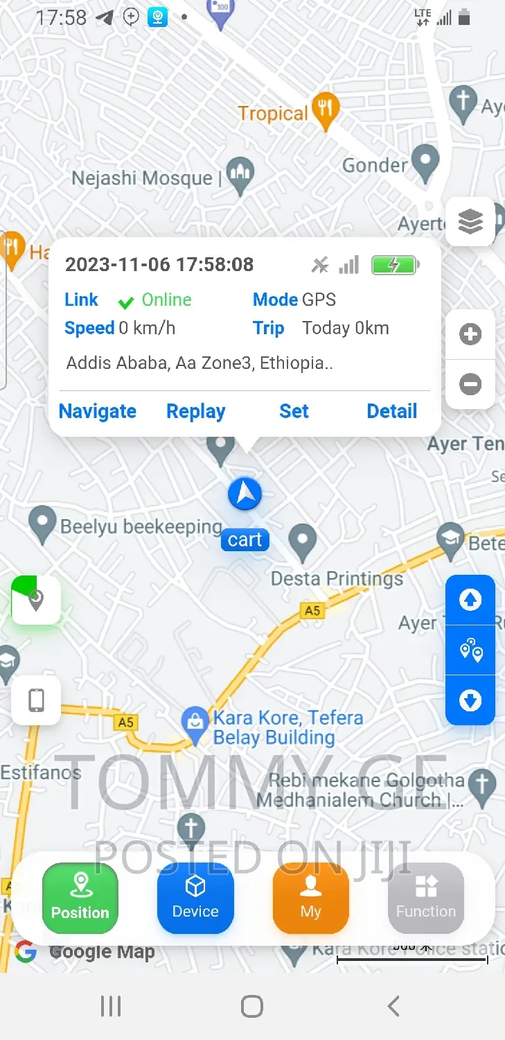 ለመኪና አከራዬች GPS በማስገጠም ከስርቆት እና ከጭንቀት ይዳኖ ከ አመታዊ ጋራንቲ ጋር ።