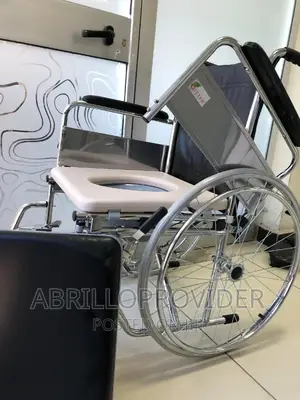 Commode Wheelchair, Folding Shower Wheelchair for Sale,