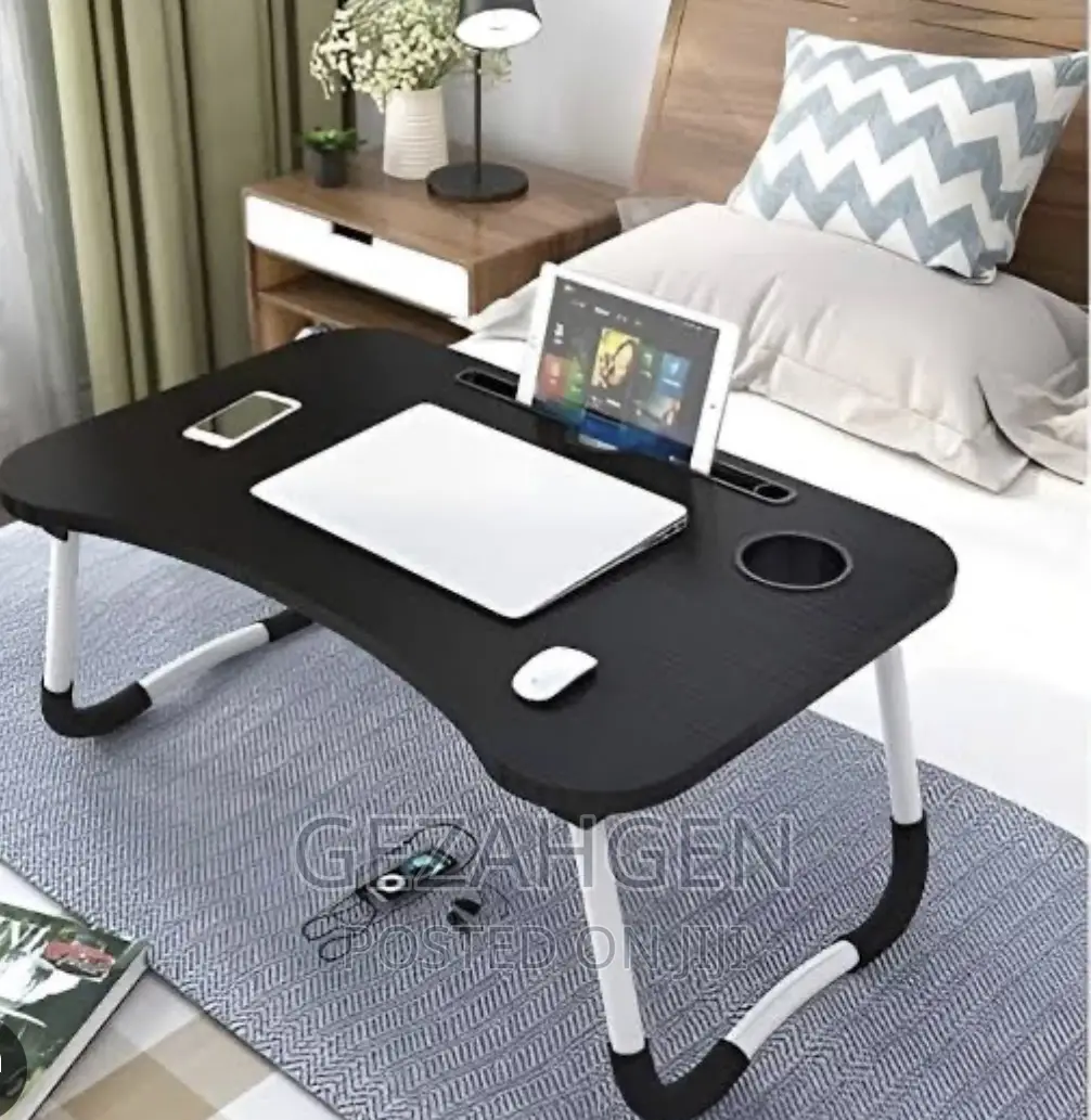 Laptop Table With Cup Holder