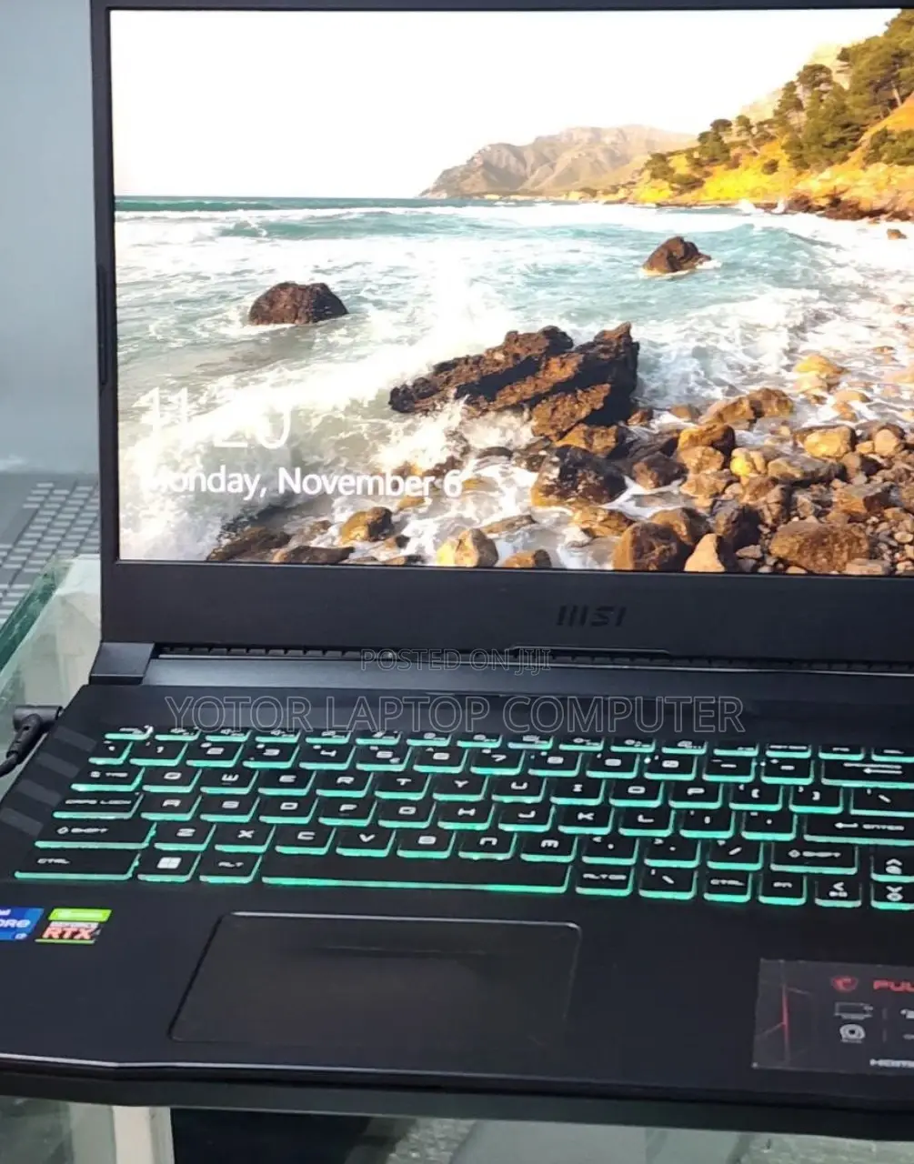 New Laptop MSI 16GB Intel Core I7 HDD+SSD 512GB