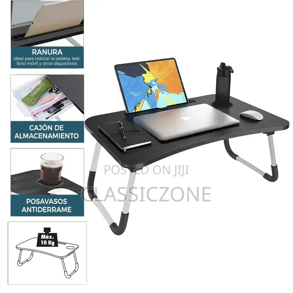 Laptop Table With Cup Holder