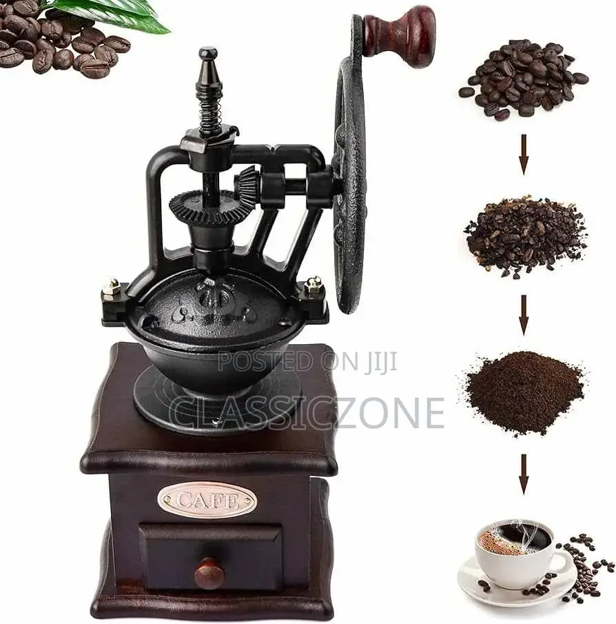 Retro Manual Coffee Bean Grinder
