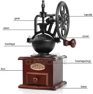 Retro Manual Coffee Bean Grinder
