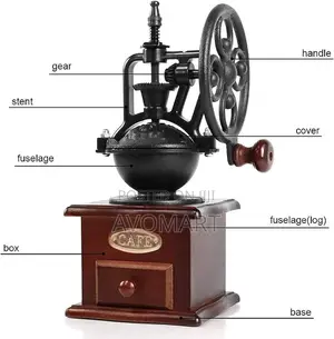 Retro Manual Coffee Bean Grinder