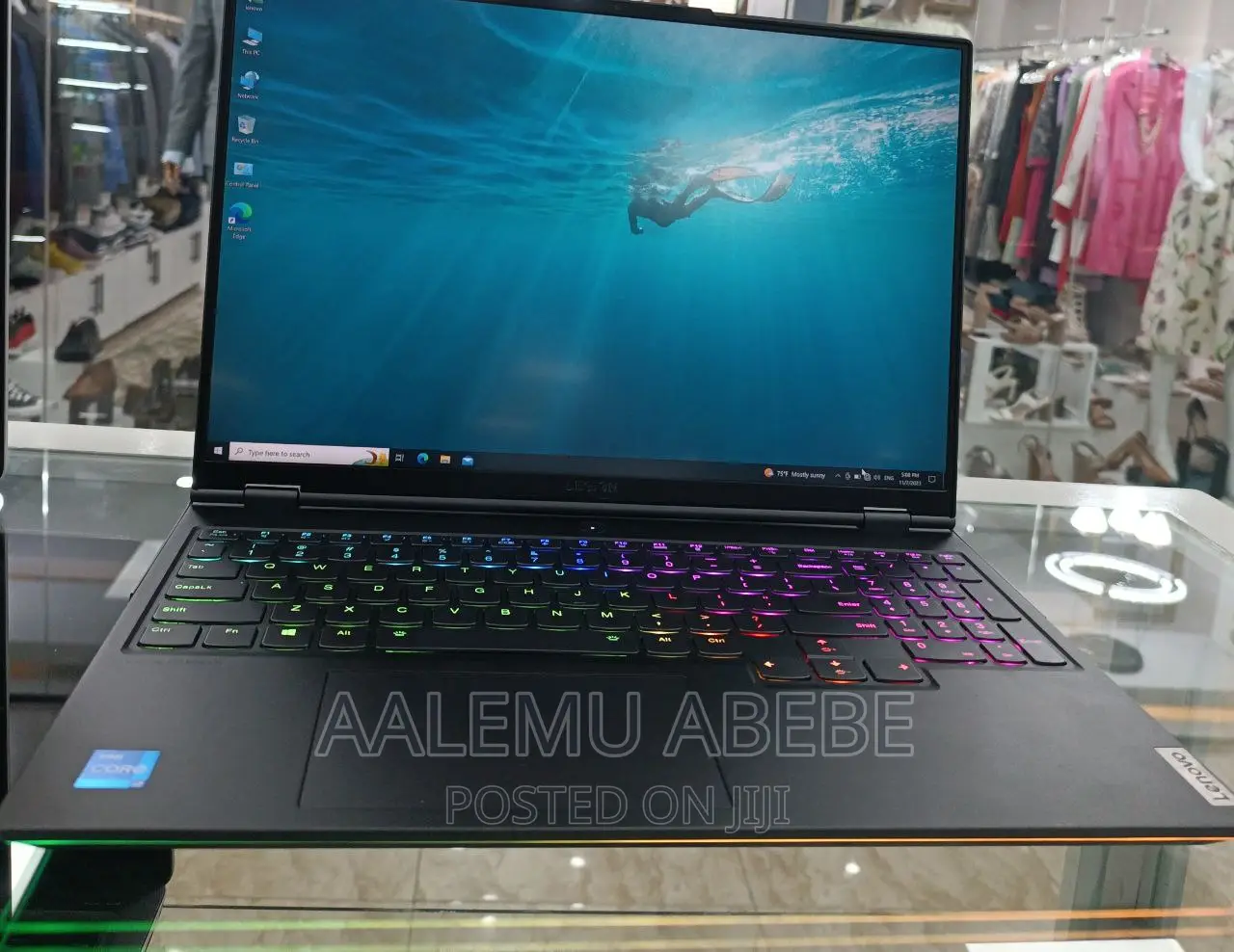 New Laptop Lenovo Legion 7 32GB Intel Core I7 SSD 1T