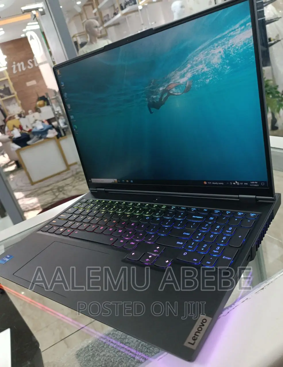 New Laptop Lenovo Legion 7 32GB Intel Core I7 SSD 1T