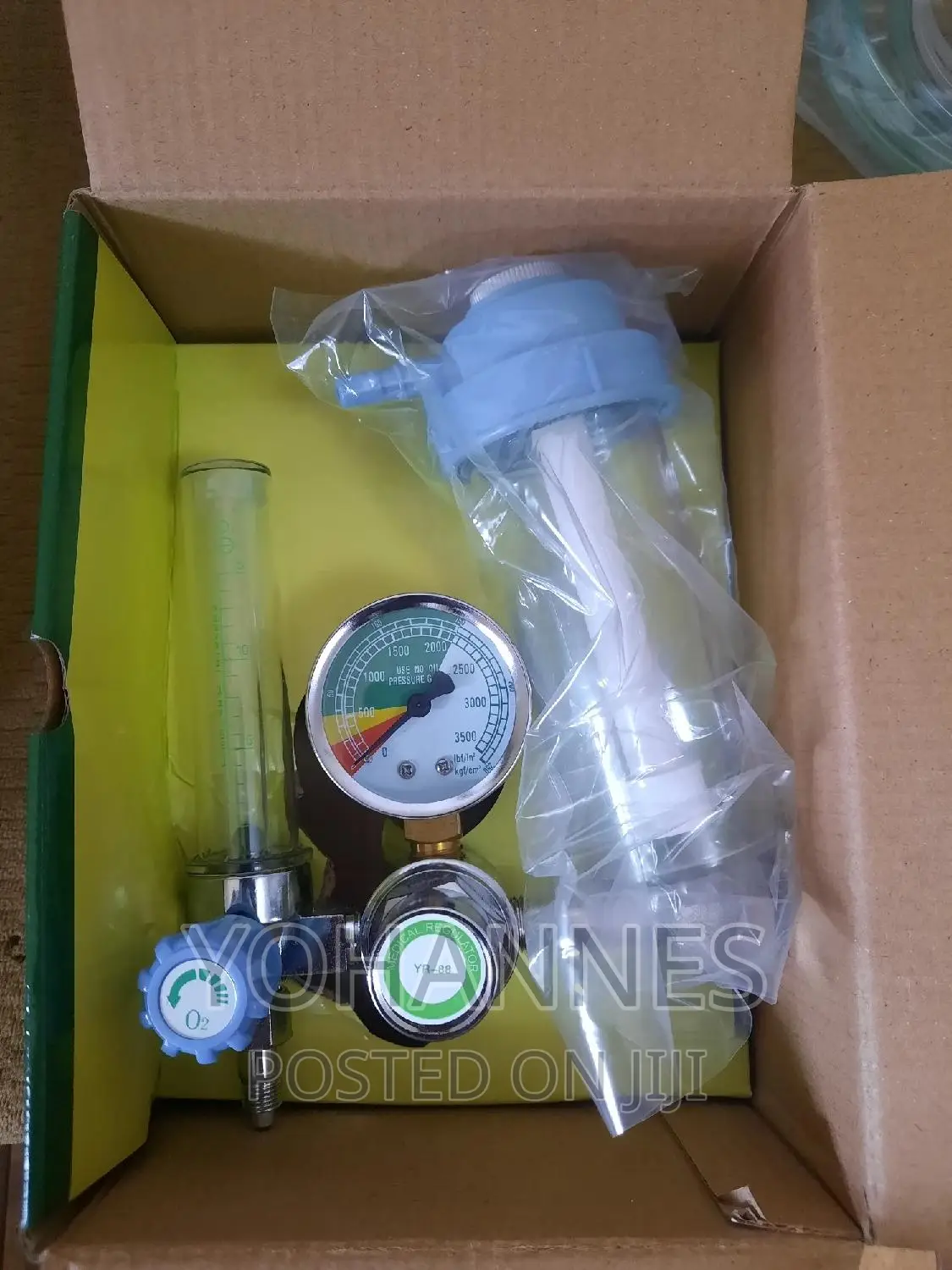 Oxygen Gauge or Oxygen Regulator