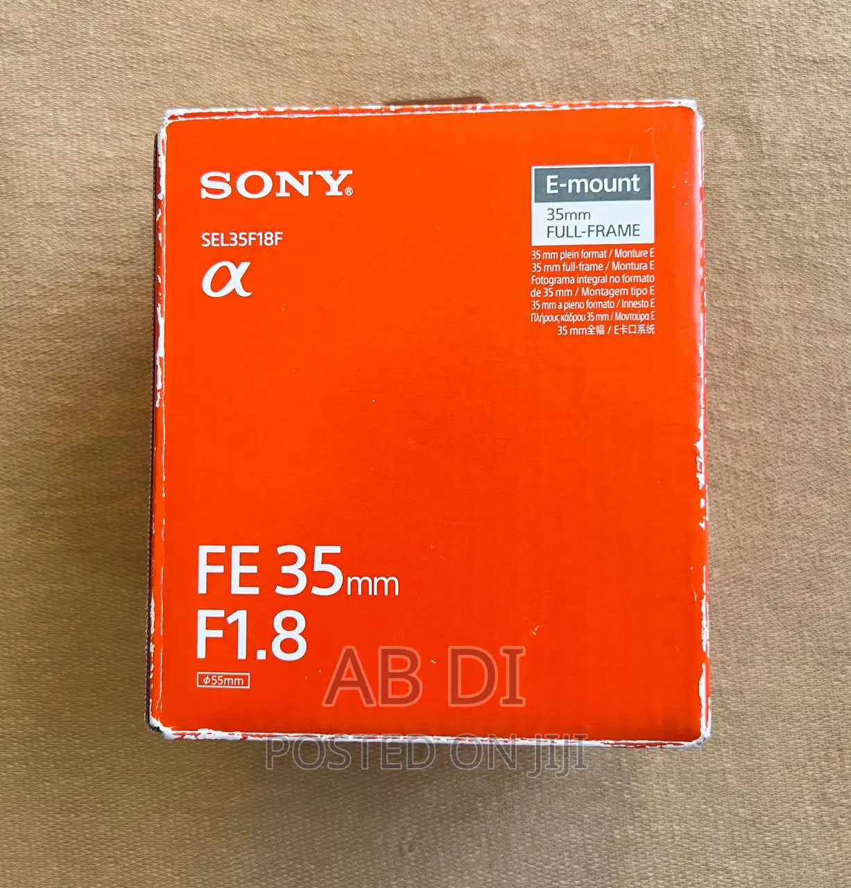 Sony Fe 35mm F/1.8