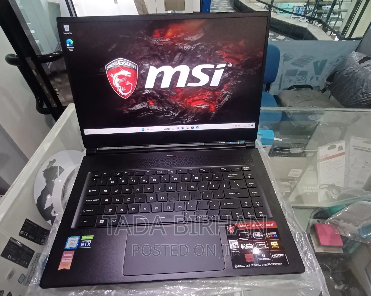 New Laptop MSI GF63 16GB Intel Core I7 SSD 1T