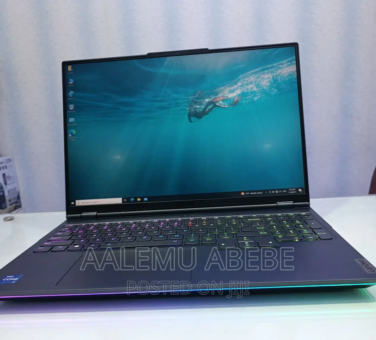 New Laptop Lenovo Legion 7 32GB Intel Core I7 SSD 1T