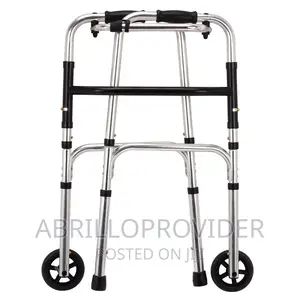 Photo - Aluminium Walking Frame / Walker / Walker With 2 Wheels