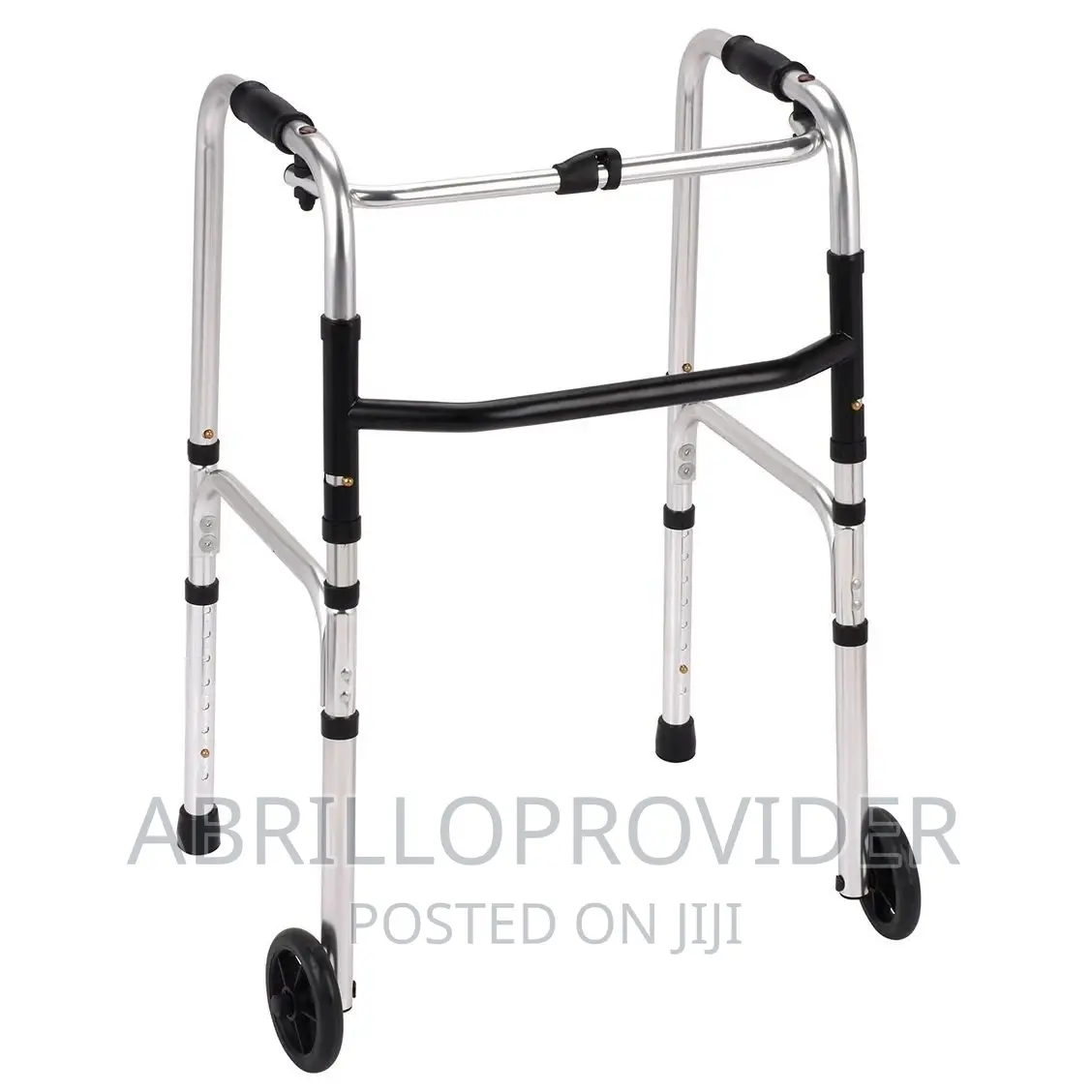 Folding Walking Frame With Wheels Lightweight Walking