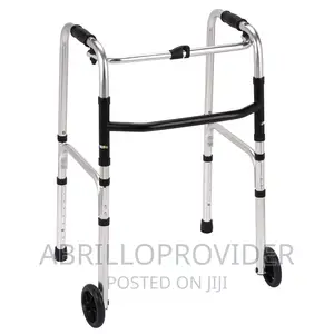 Folding Walking Frame With Wheels Lightweight Walking
