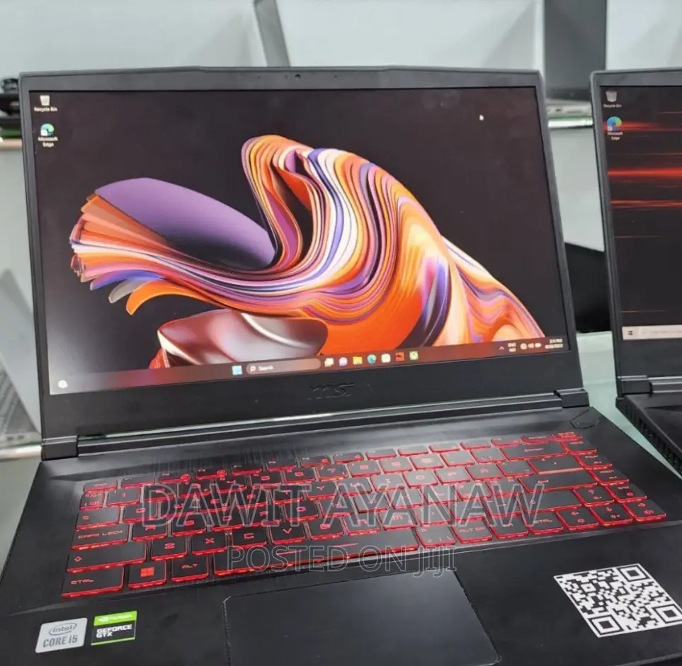 New Laptop MSI GF63 8GB Intel Core I5 SSD 512GB