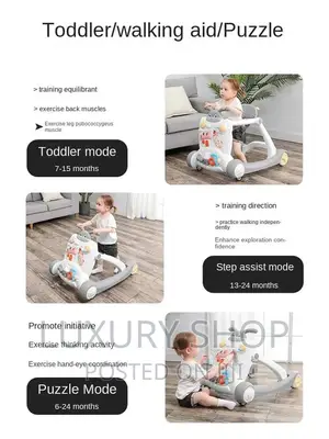 3 in 1 Baby Walker Music and Toy