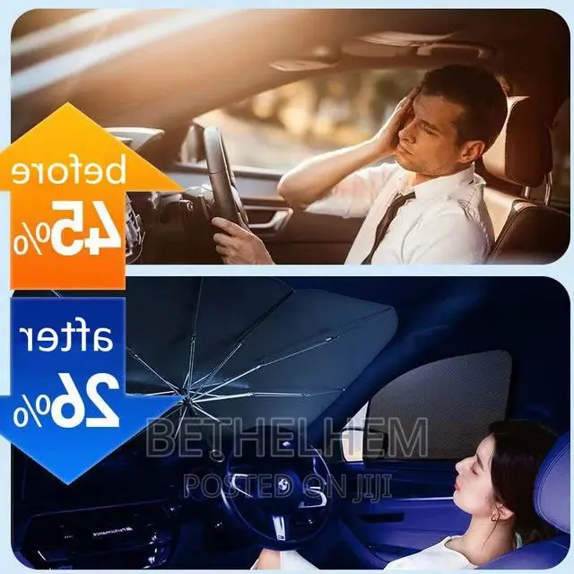 Foldable Car Sunshade Umbrella