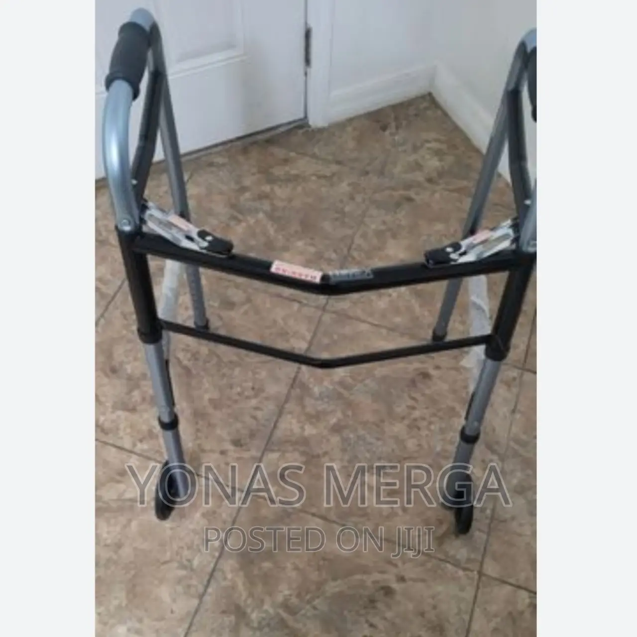 Walker/Dialdrcare Double Handle Steel Fold Step-Up Walker