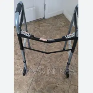 Photo - Walker/Dialdrcare Double Handle Steel Fold Step-Up Walker