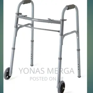 Photo - Walker/Kesson Steel Bariatric Folding Walker,32-39 Inch