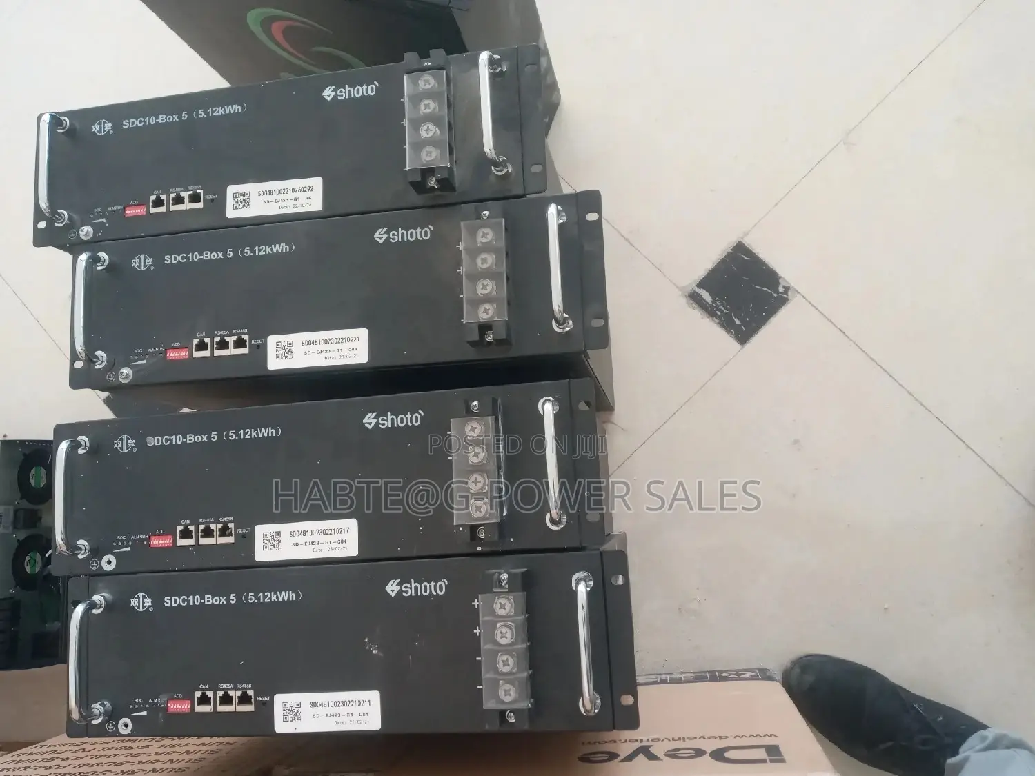 Lithium Ion Battery ,Inverter and Solar Panels