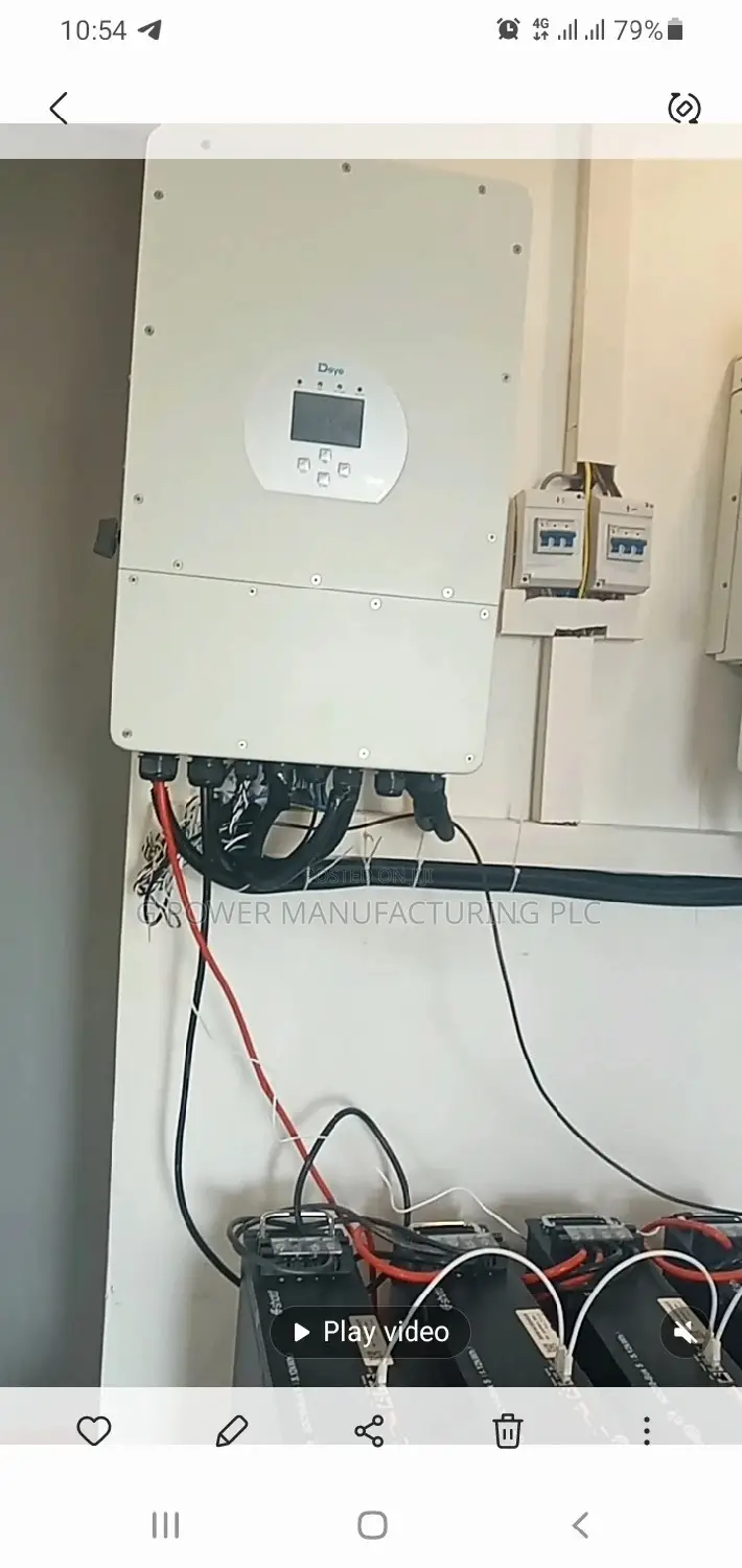 Lithium Ion Battery ,Inverter and Solar Panels