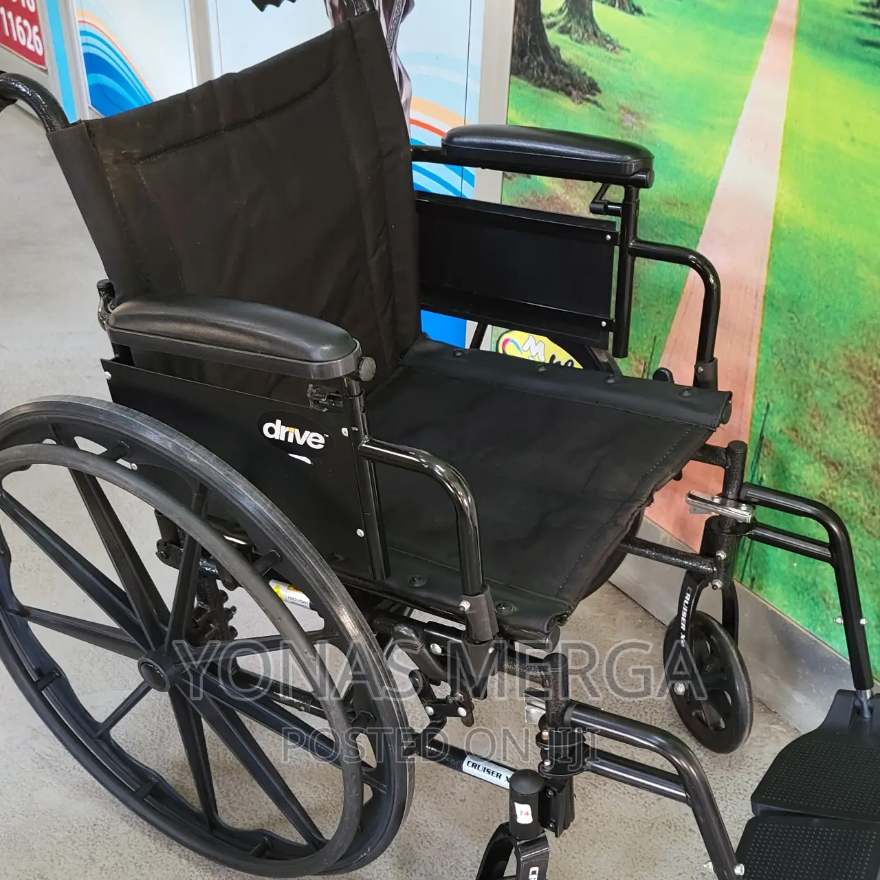 Wheelchair/Manufactured by Drive Medical, Is a Wheelchair