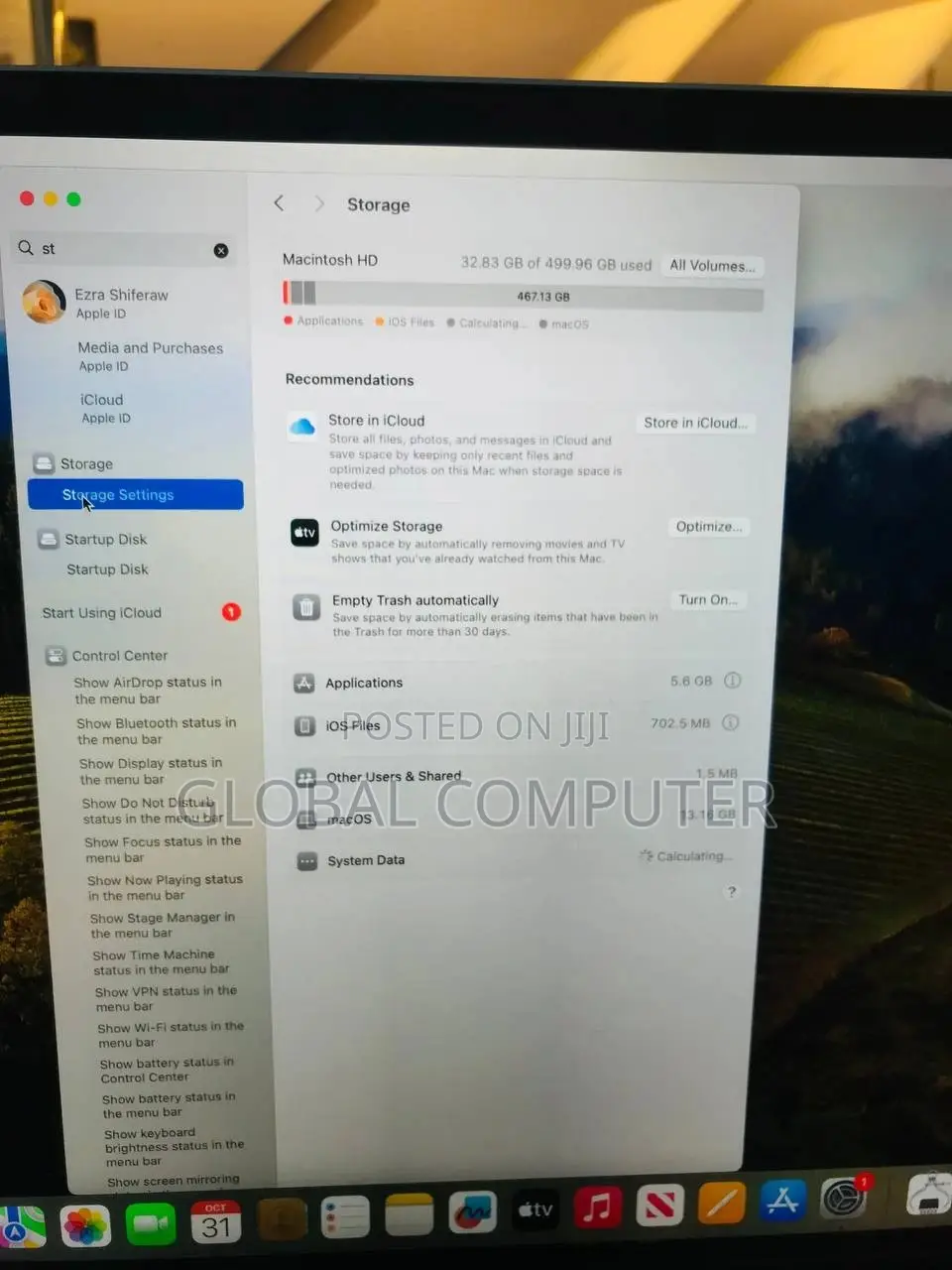 New Laptop Apple MacBook 2019 16GB Intel Core I7 SSD 512GB