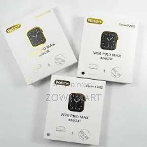 W26 Pro Max Smartwatch And Airpod