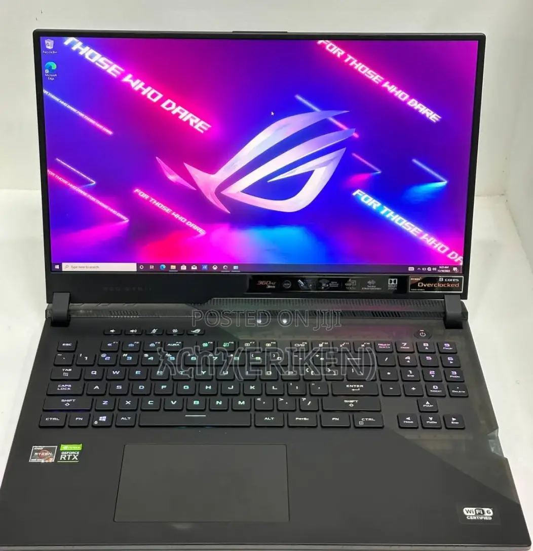 New Laptop Asus ROG Strix G17 64GB AMD Ryzen 9 SSD 2T