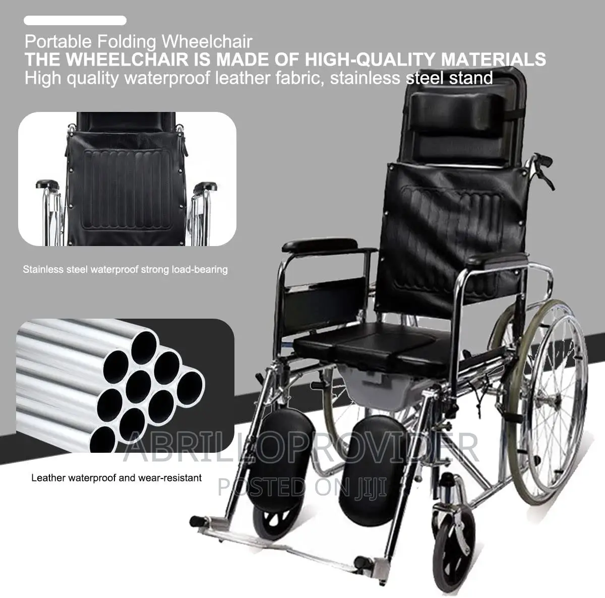 Medical Toilet Wheelchair:Wheelchair:Wheelchair:Wheelchair