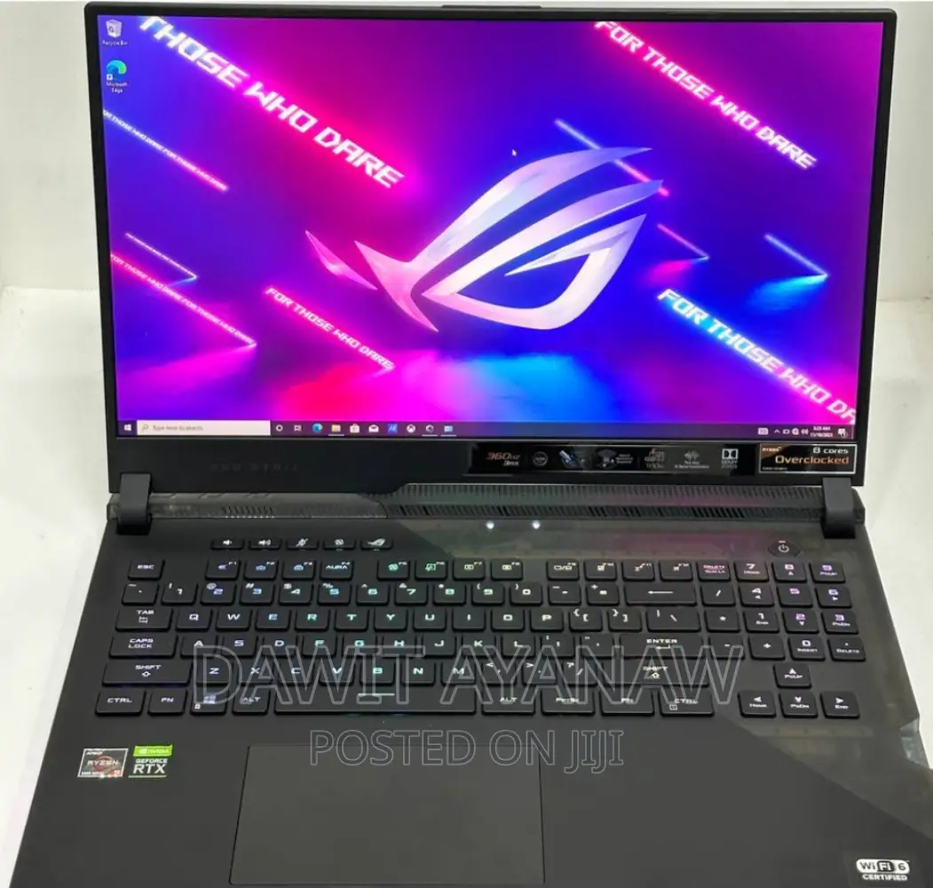 New Laptop Asus ROG Strix SCAR 15 64GB AMD Ryzen 9 SSD 1T