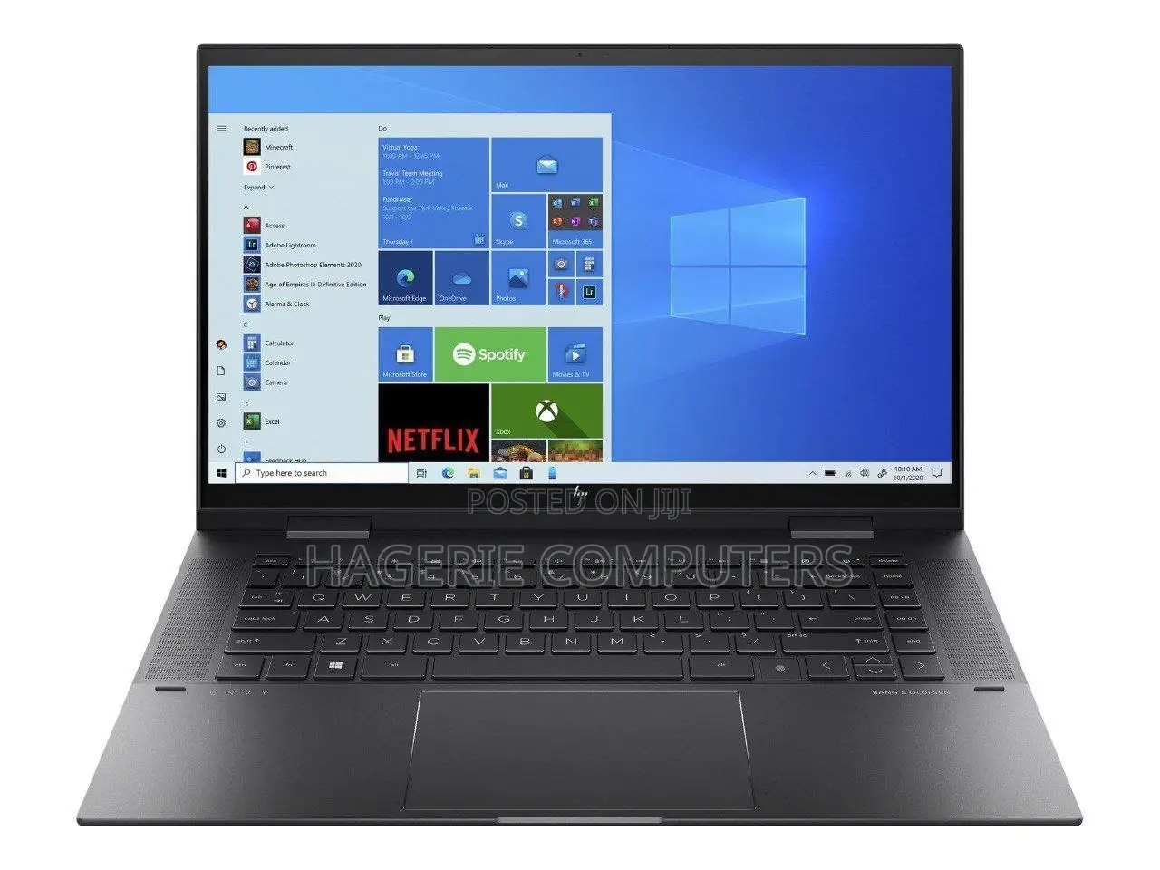 New Laptop HP Envy X360 16GB AMD Ryzen 7 SSD 512GB