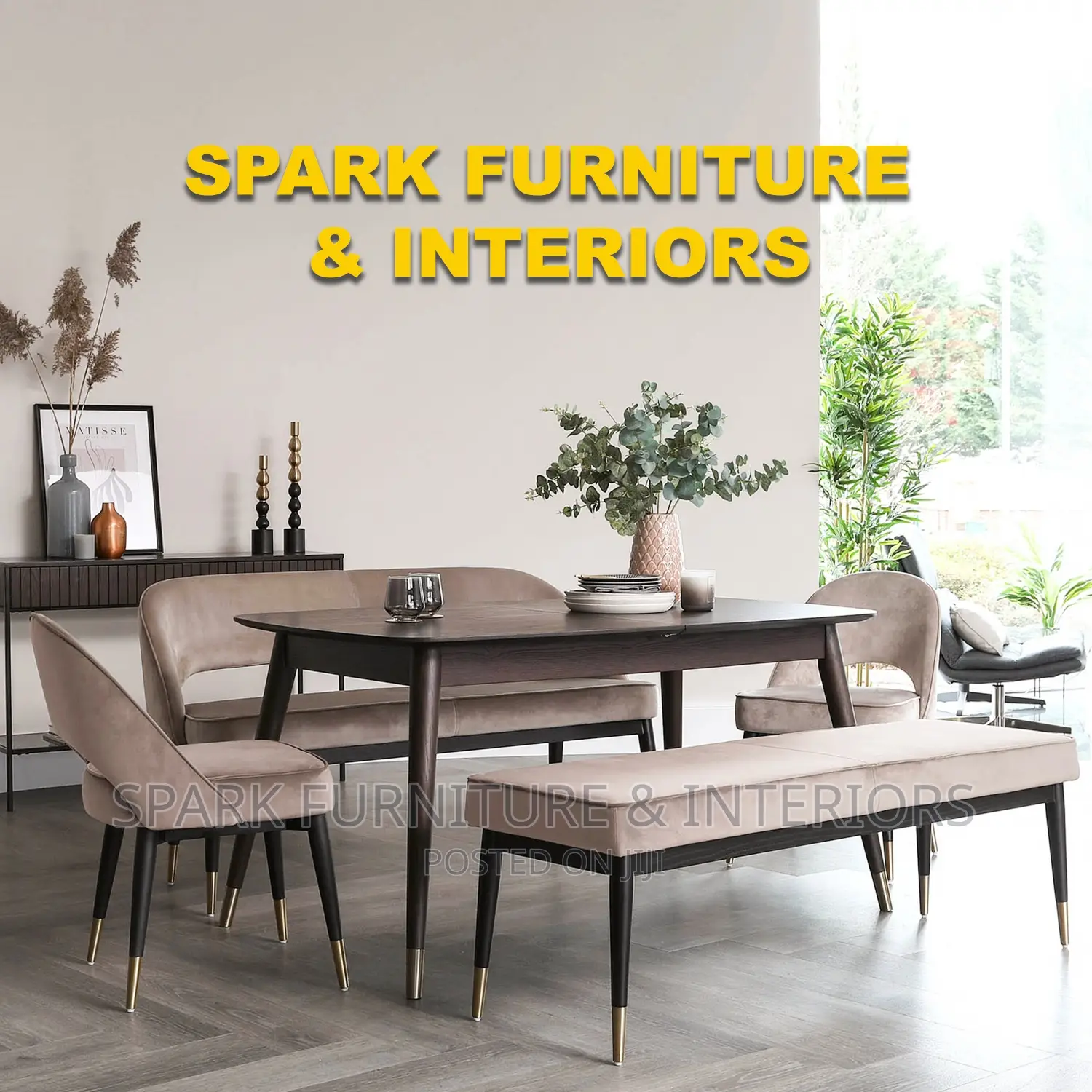 Dining Table D- 036 6-Seater