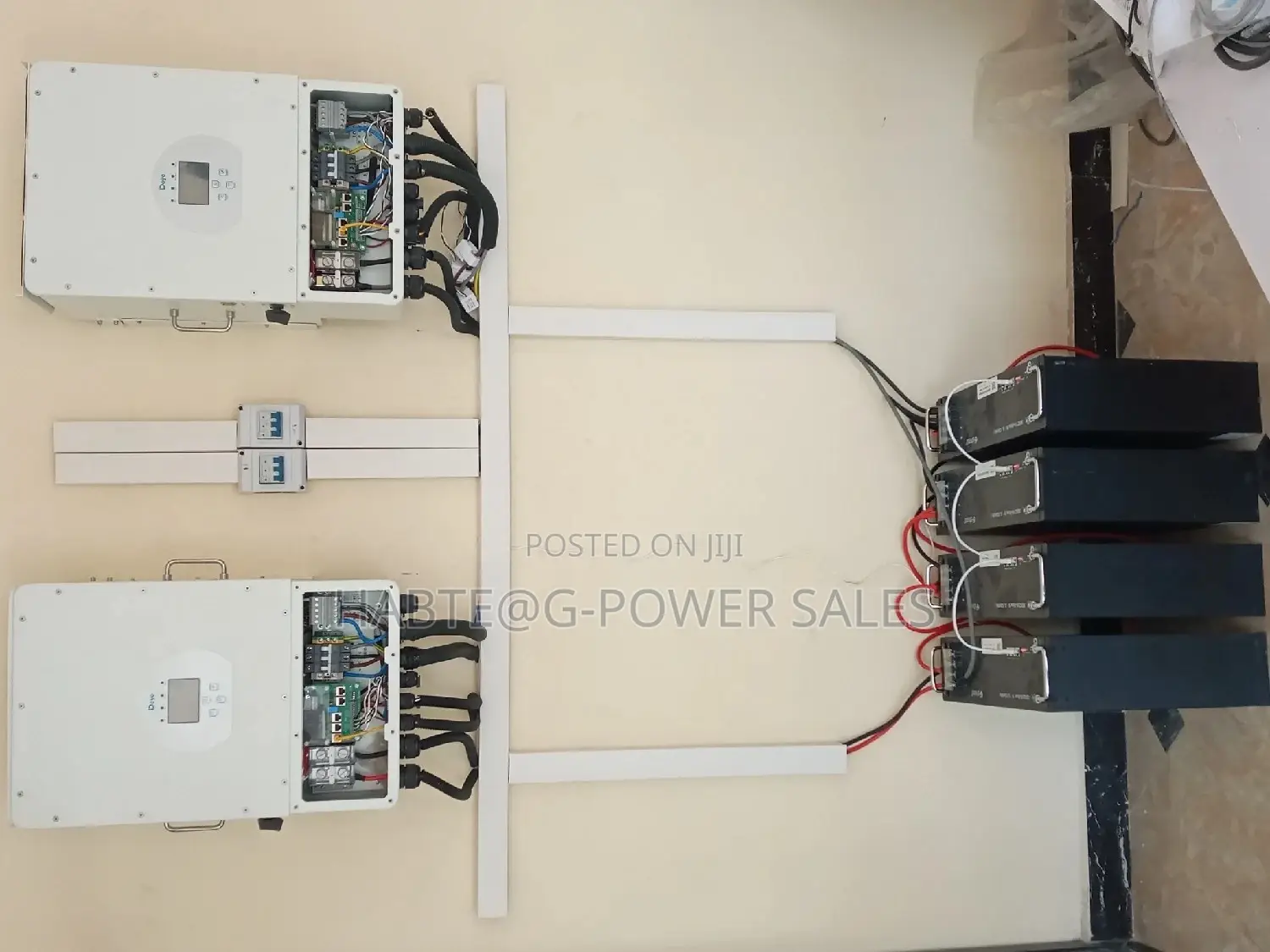 Lithium Ion Backu Battery and Inverter