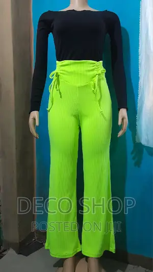 Photo - Waistband Drawstring Women's Pant