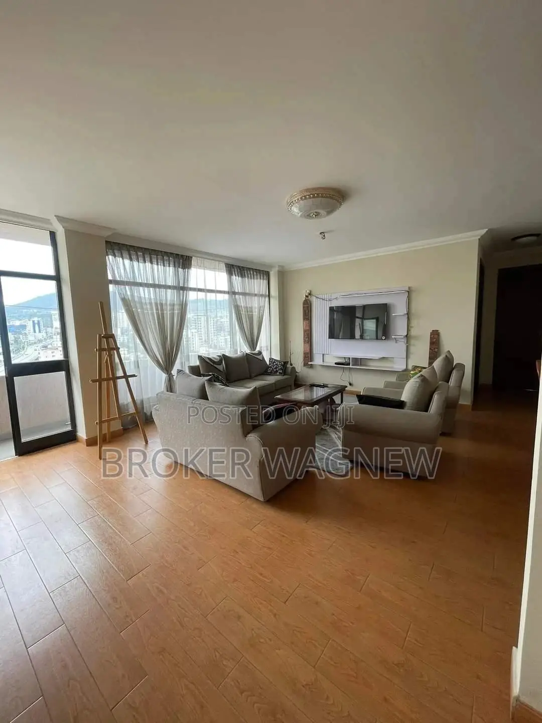 Furnished 2bdrm Apartment in Commet Realstate, Bole for rent