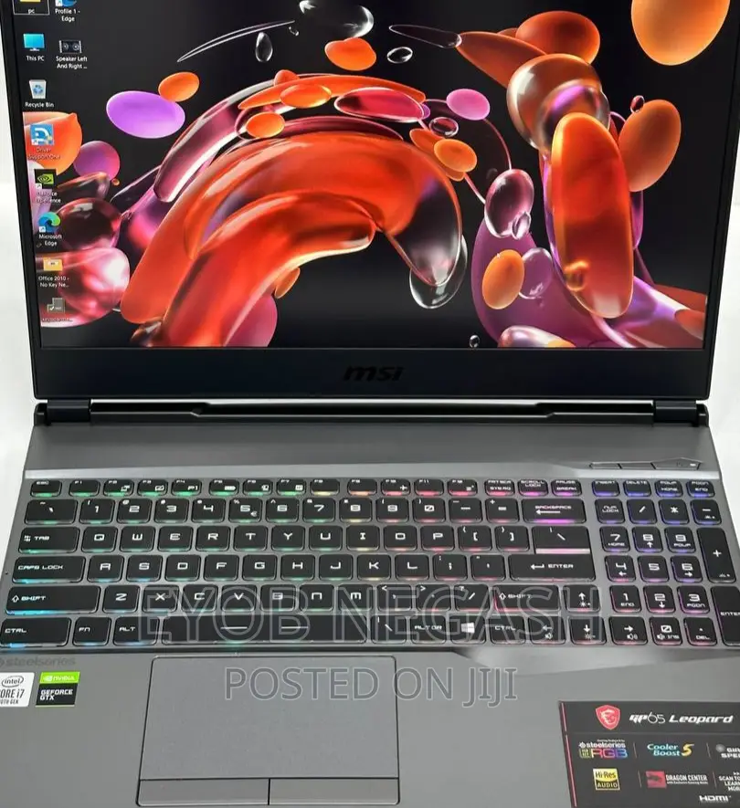 New Laptop MSI GP75 Leopard 16GB Intel Core I7 SSD 512GB