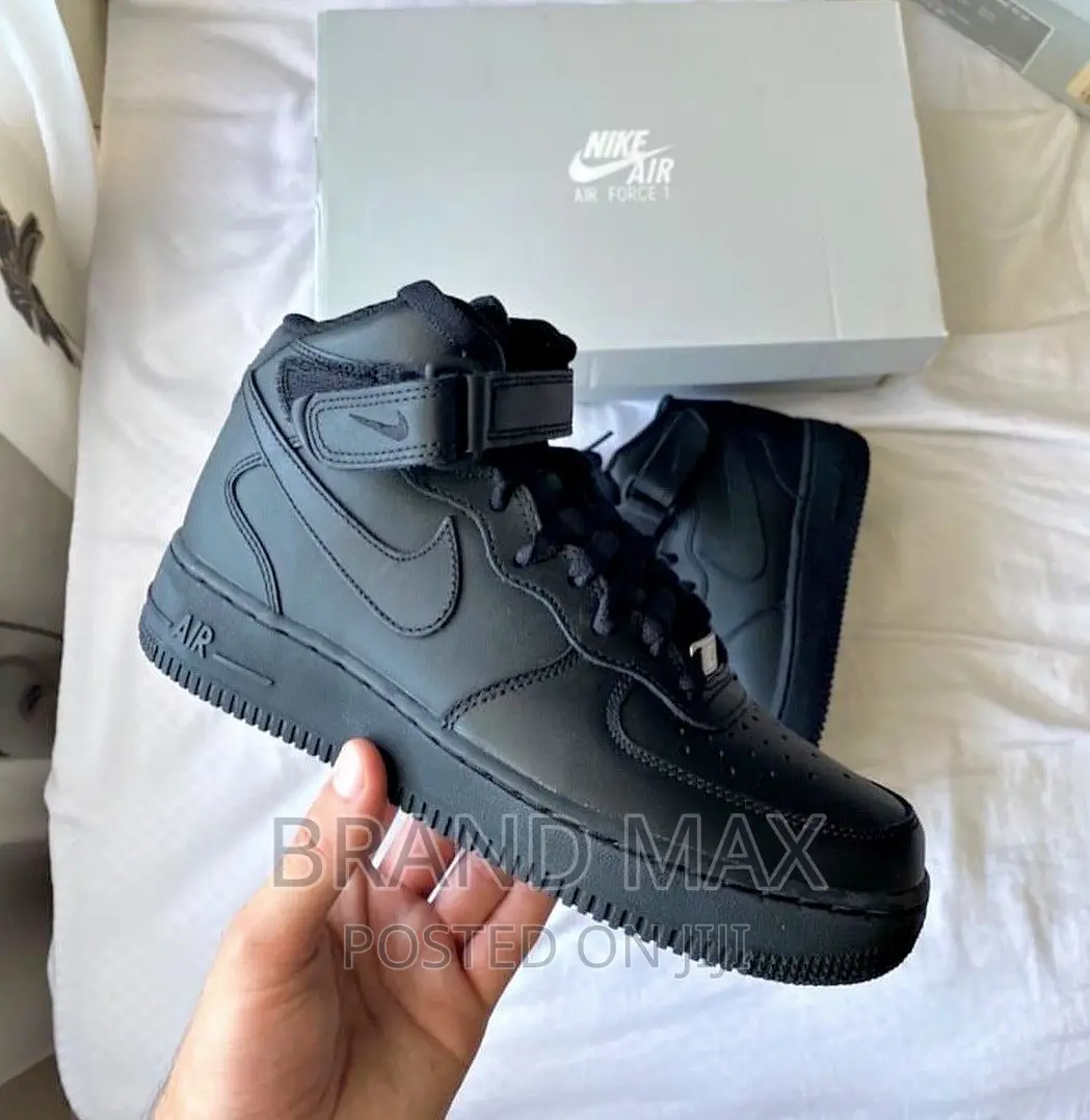 Nike Airforce Black Boots Master Quality
