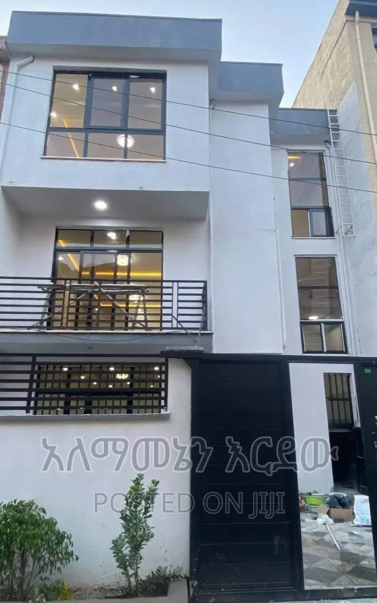 Furnished 4bdrm House in ሰሚት 72, Bole for sale