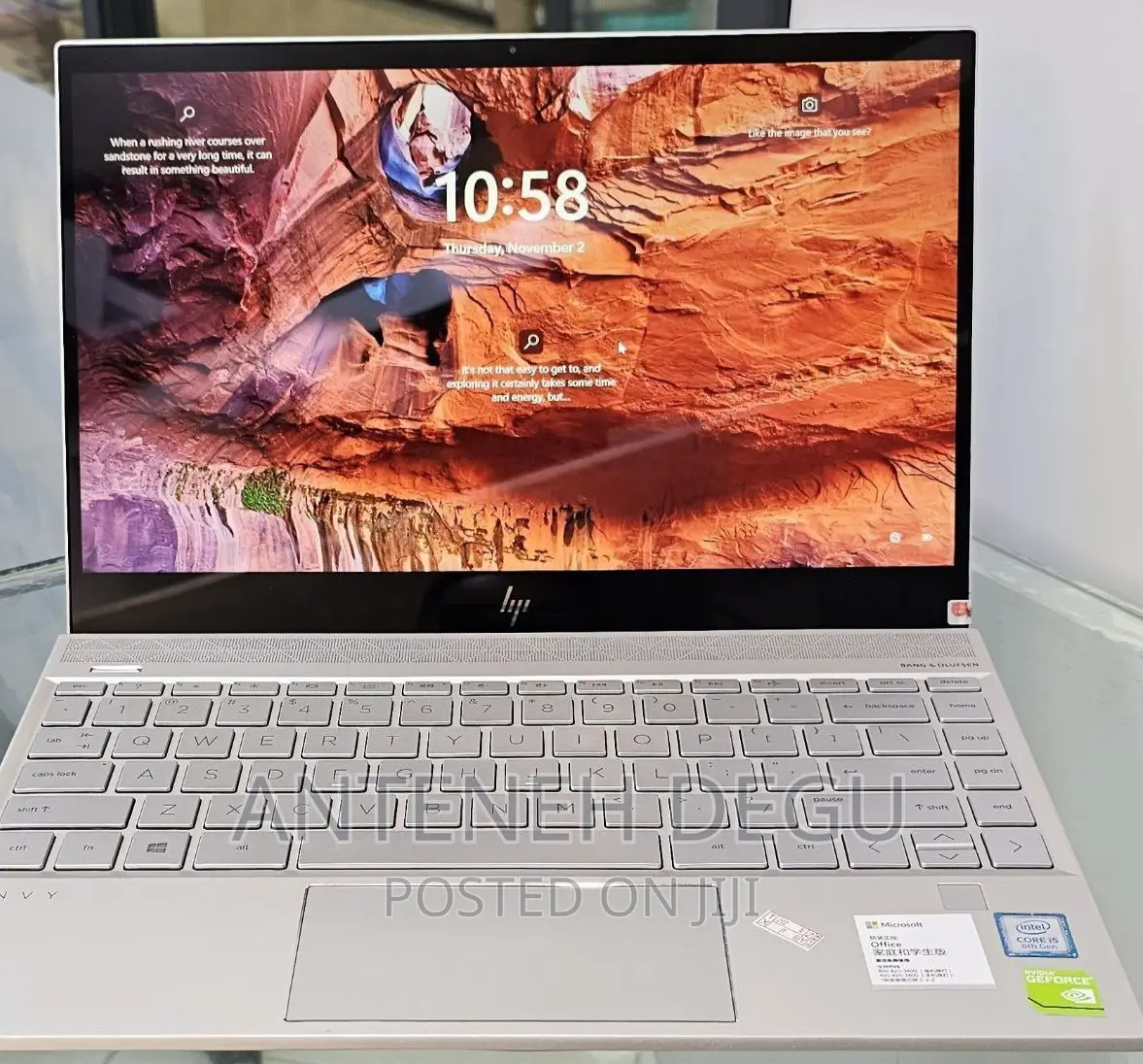 New Laptop HP Envy 14 8GB Intel Core I5 SSD 512GB