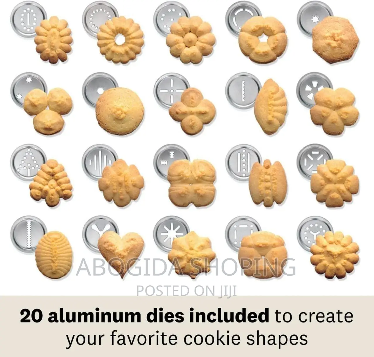 መርካቶ የብስኩት ቅርጽ ማውጫ- 20 ተቀያያሪ ዲስክ ያሉት